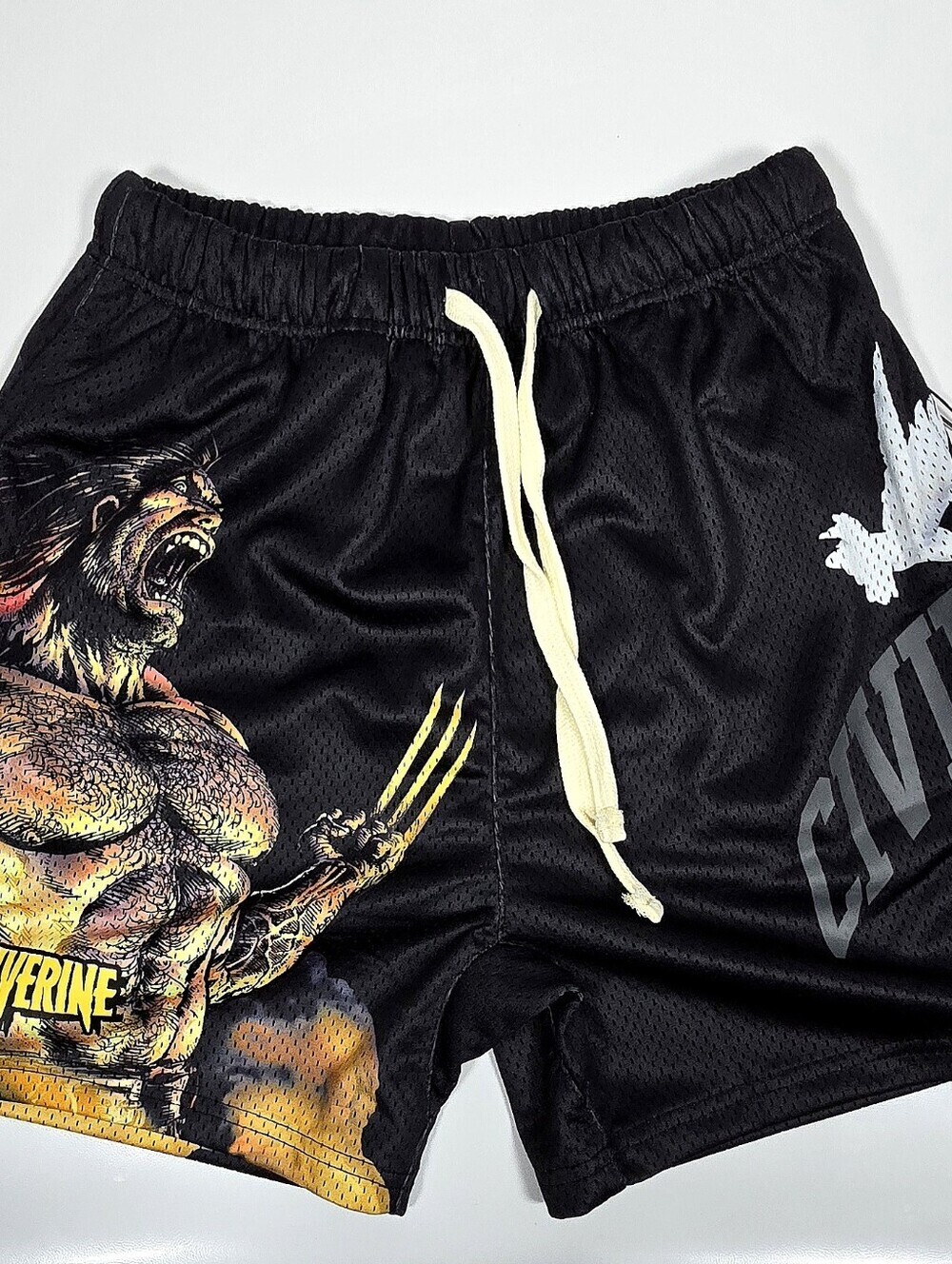 Civil Regime x Marvel Wolverine Mesh Shorts • XS